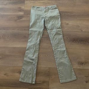 Dickies Khaki Wide Leg Skinny Jeans FINAL SALE